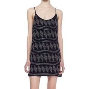 Revolve Parker Lola Black Beaded Flapper Cocktail Mini‎ Dress Size Medium